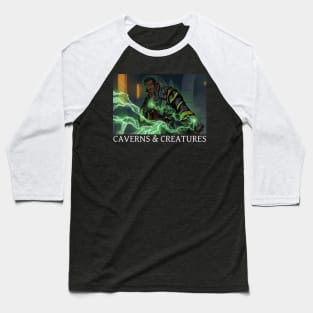 Caverns & Creatures: Eldritch Blast Baseball T-Shirt